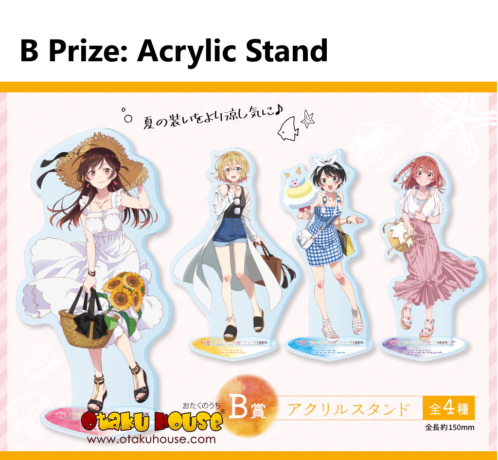 Kuji - Rent-A-Girlfriend - Summer Vacation Date <br>[FLAT SHIPPING] - Image 3