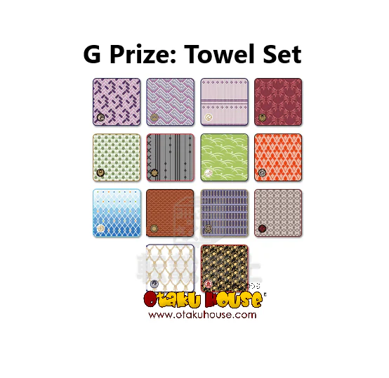 Kuji - Touken Ranbu - Towel Formation Part 2 <br>[FLAT SHIPPING] - Image 8